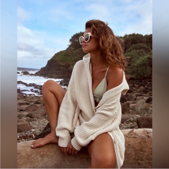 Free People Swim Too Deep Cardigan New! - Picture 3 of 16